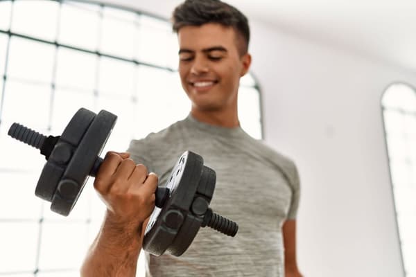 Justerbare manualer 2x10 kg vektstangsett 20 kg stang inkludert