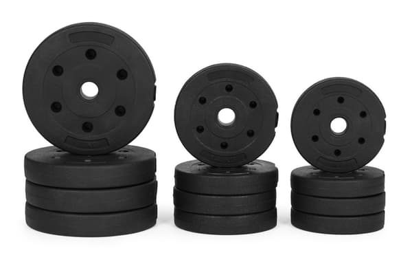 Justerbara hantlar 2x10 kg Träningsset 20 kg
