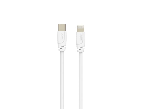 Sinox PRO USB C til Lightning-kabel. 0,5m. Hvit