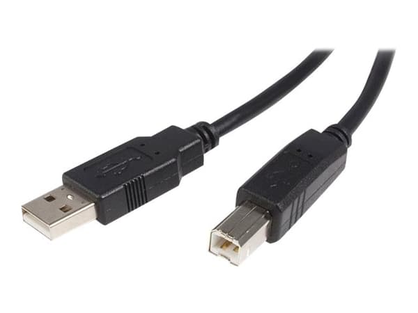 StarTech.com 5m USB 2.0 A til B-kabel M/M - USB-kabel - USB (hann) til USB type B (hann) - USB 2.0