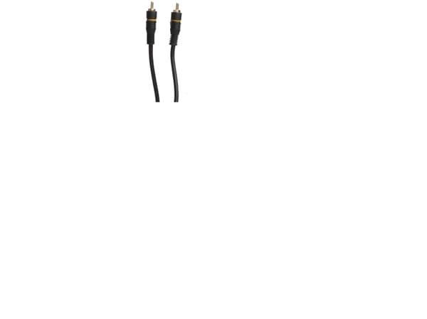 Sinox Composite Video kabel. 10 m. Sort