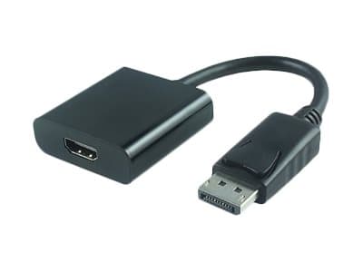 MicroConnect - Videotransformator - DisplayPort - HDMI - svart