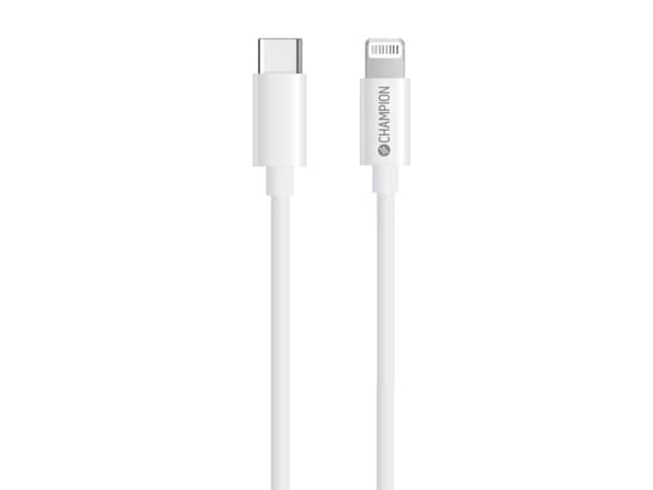 USB-C til Lightning-kabel 1m Hvit