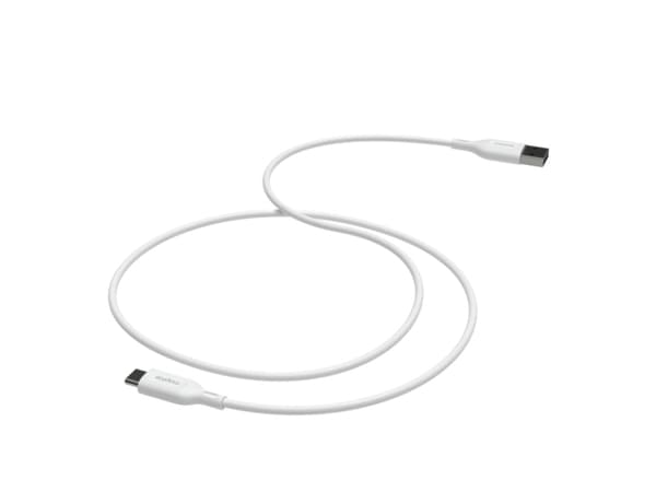 mophie essentials 409913779, 2 m, USB A, USB C, Vit