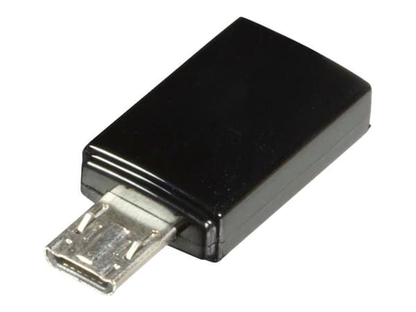 DELTACO GLX-317 - Adapter til video/lyd - mikro-USB type B hun til 11-benet Micro-USB han