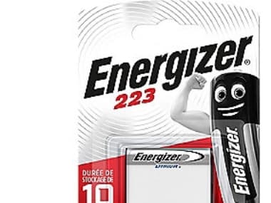 Energizer SA, Engangsbatteri, Lithium, Prisme, 6 V, 1 stk, Blister
