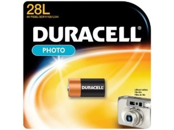 Duracell Photo 28L - Batteri 2CR11108 - Li - 160 mAh