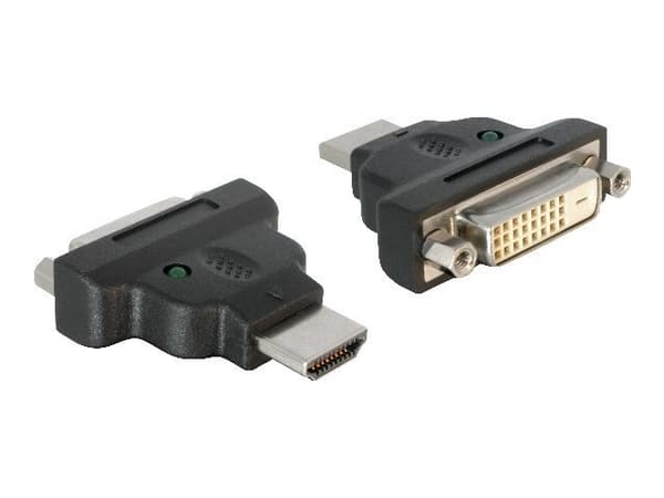 Delock - Videokort - DVI-D hona till HDMI hane