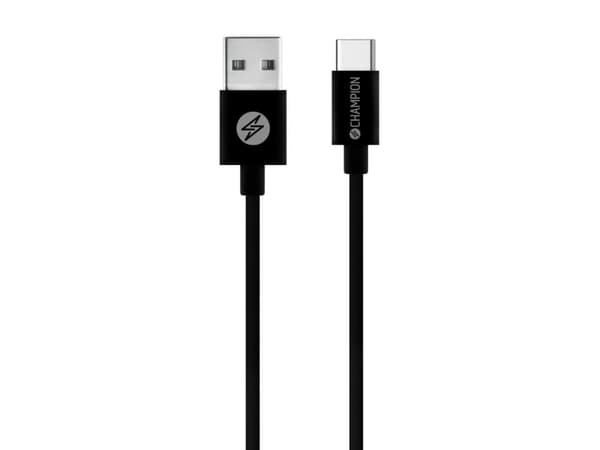 USB-A til USB-C-kabel 2m Sort