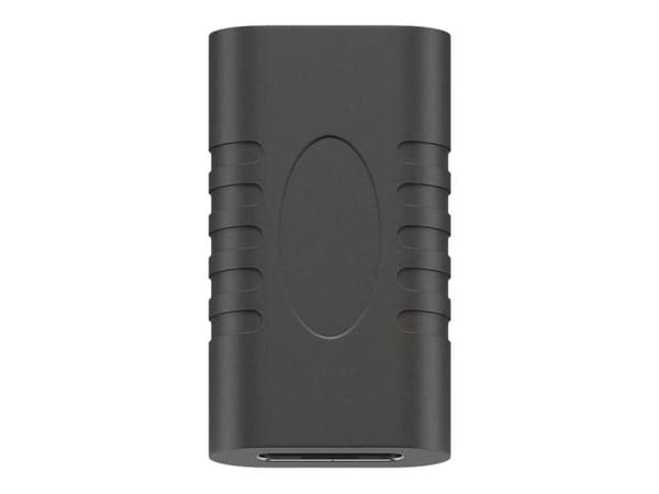 MicroConnect - USB-adapter - 24 pin USB-C (hun) til 24 pin USB-C (hun) - USB 3.1 - sort