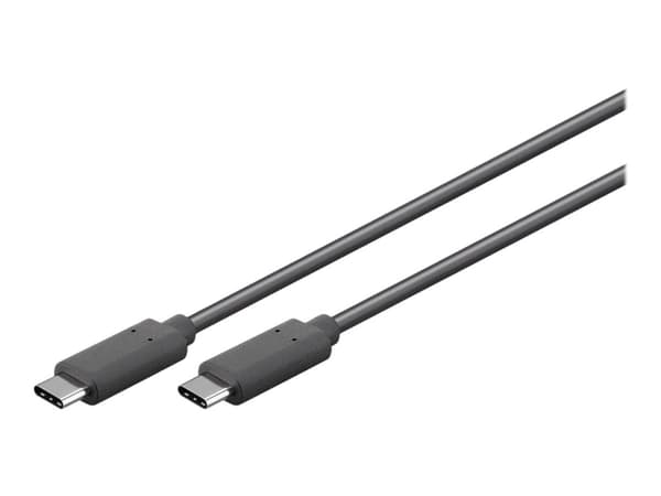 MicroConnect - USB-kabel - 24 pin USB-C (hane) till 24 pin USB-C (hane) - USB 3.2 Gen 2 - 20 V - 5 A