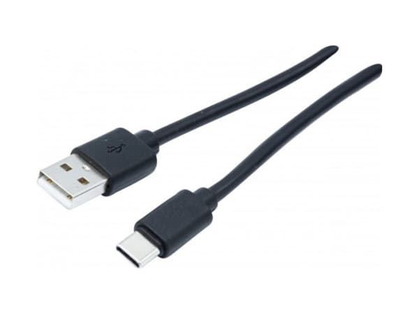 EXC USB CORD TYPE C -3m for 3A CHARGING | USB-A - USB-C | 2.0 | 3m | Black
