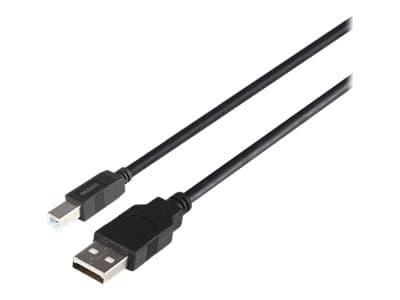 DELTACO - USB-kabel - USB (hane) till USB typ B (hane) - USB 2.0 - 2 m - svart