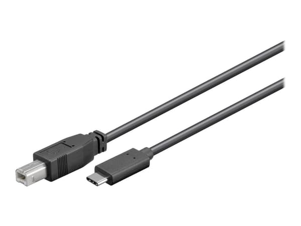MicroConnect - USB-kabel - 24 pins USB-C (hann) til USB type B (hann) - USB 3.2 Gen 1 - 3 m - innendørs