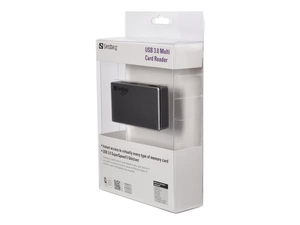 Sandberg USB Multi Card Reader, USB 3.0