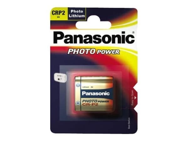Panasonic CR-P2L/1BP - Batteri CR-P2 - Li - 1400 mAh