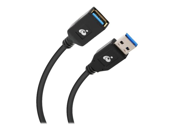 IOGEAR G2LU3AMF - USB-forlengelseskabel - USB type A (hann) til USB type A (hun) - USB 3.0 - 30 cm