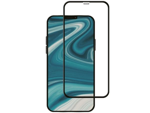 Skjermbeskytter iPhone 12/iPhone 12 Pro Svart