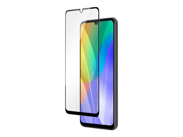 DELTACO SCRN-Y6P - Mobiltelefon skjermbeskytter - 2.5D - glass - for Huawei Y6p