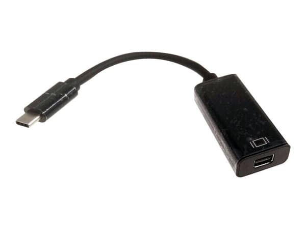 MicroConnect - Ekstern videoadapter - USB-C 3.1 - Mini DisplayPort - sort