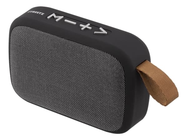 STREETZ Bærbar Bluetooth-høyttaler, USB/TF/AUX/FM/Handsfree, Svart CM770
