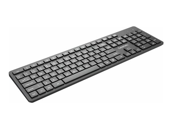 eSTUFF G220 - Tastatur - USB - QWERTY - Britisk - Sort