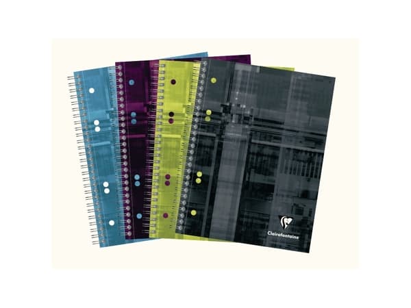 Notesbog Clairefontaine Bind'O Block, A5+, foret