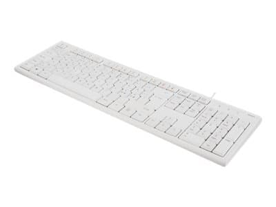 DELTACO TB-628 - Tastatur - USB - Nordic - hvit