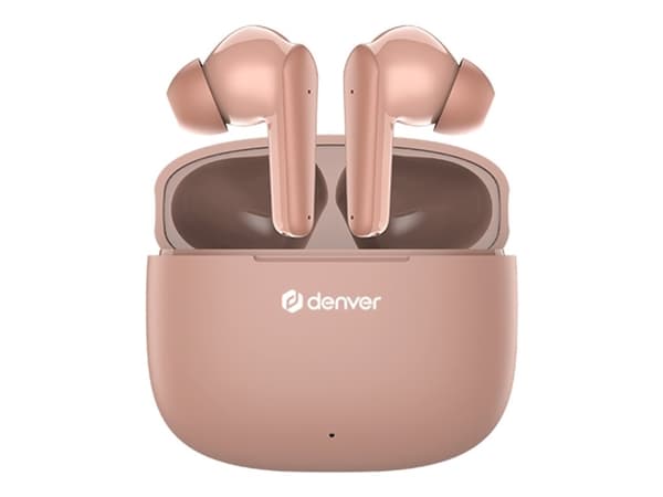 DENVER TWE-48DR - Ekte trådløse hodetelefoner med mikrofon - i øret - Bluetooth