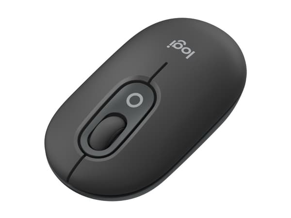 Logitech POP - Hiiri - muokattava emoji - optinen - 4 painiketta - langaton - Bluetooth 5.1 LE - grafiitti
