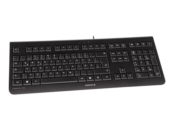 CHERRY KC 1000 - Keyboard - Fransk - Sort