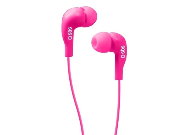 SBS TEINEARPL, Kablet, 100 - 16000 Hz, Opkald/musikk, Headset, Lyserød