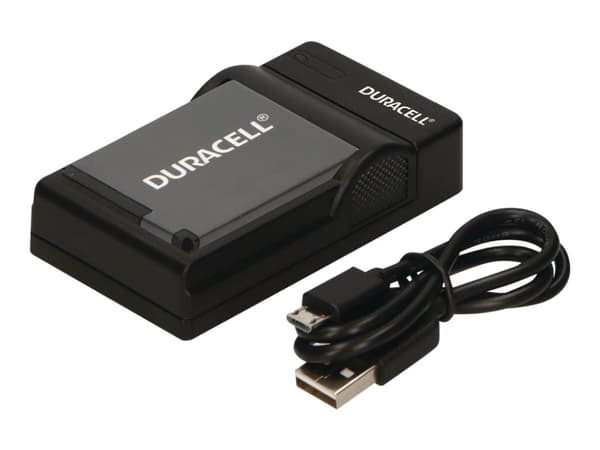 Duracell - USB-akkulaturi - 1 x ladattu akku - Canon NB-11L Duracell DRC11L