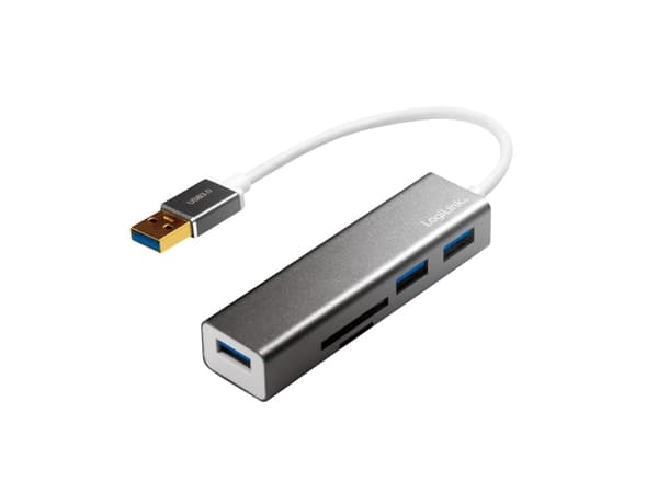 LogiLink UA0306, USB 3.2 Gen 1 (3.1 Gen 1) Type-A, USB 3.2 Gen 1 (3.1 Gen 1) Type-A