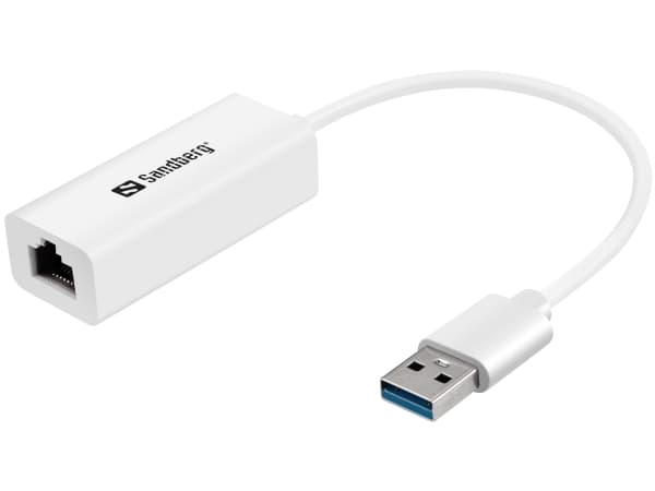 Sandberg USB 3.0 Gigabit Nettverksadapter - Nettverksadapter - USB 3.0 - Gigabit Ethernet