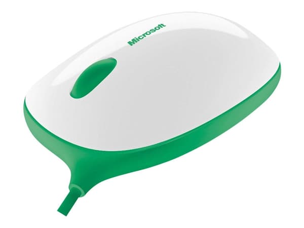 Børnemus - Microsoft Express Mouse - højre- og venstrehåndet - optisk - 3 knapper - kabel - USB
