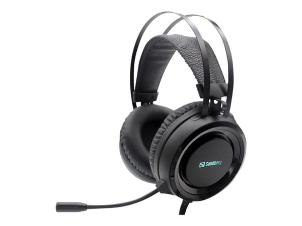 Sandberg Dominator - Headset - fullstorlek - kabelansluten - 3,5 mm kontakt