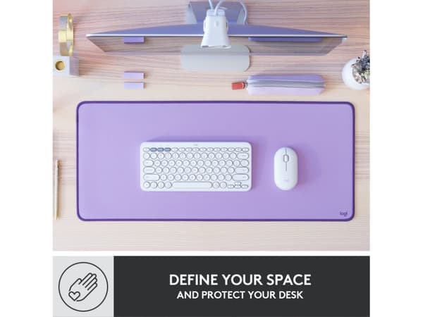 Logitech Studio Series Desk Mat - Tangentbord och musdyna - lavendel