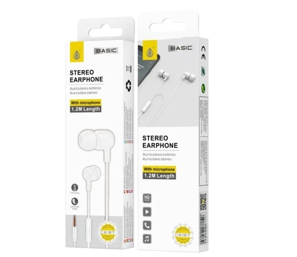 OnePlus headset med mikrofon - Sorter