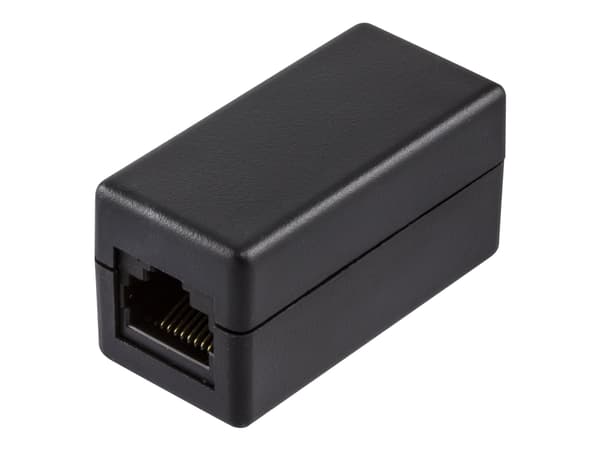 DELTACO - Nettverkskontakt - RJ-45 (hun) til RJ-45 (hun) - UTP - CAT 5
