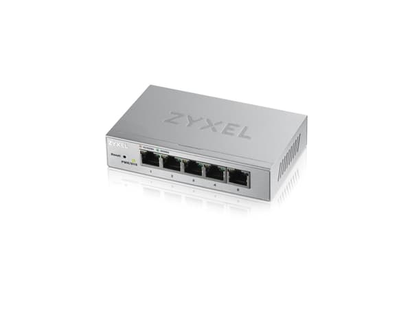 Zyxel GS1200-5 - Switch - Administrerad - 5 x 10/100/1000 - skrivbordsmodell
