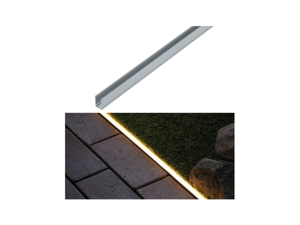 Paulmann 942.16, Profil, Gulv, Støpt aluminium, Støpt aluminium, 1000 mm, 10,6 mm