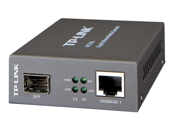 TP-Link MC220L - Kuitumediamuunnin - 1GbE - 1000Base-LX, 1000Base-SX, 1000Base-LH