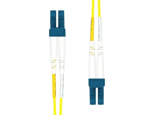 LC-LC UPC OS2 Duplex SM Fiberkabel 10M