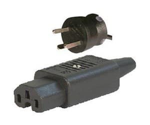 HPE Powercord DK EDB til C15 1,8m sort