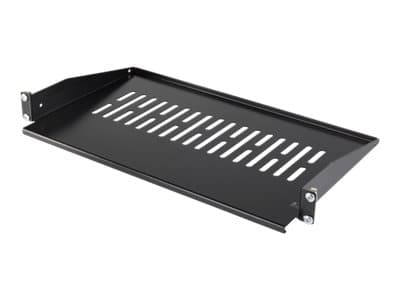 DELTACO 19-FH16 - Hylde til stativ - sort - 1U - 19"