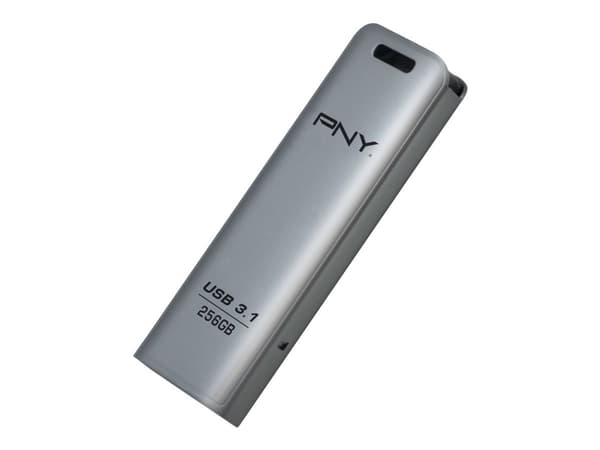 PNY Elite Steel - USB flash-stasjon - 256 GB - USB 3.1