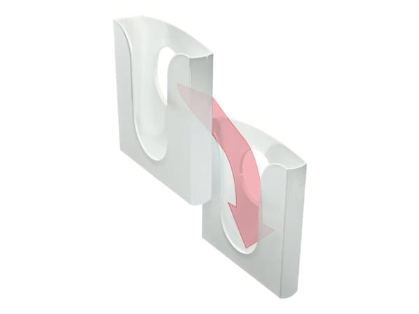 Folderholder Leitz, blank, A4, klar