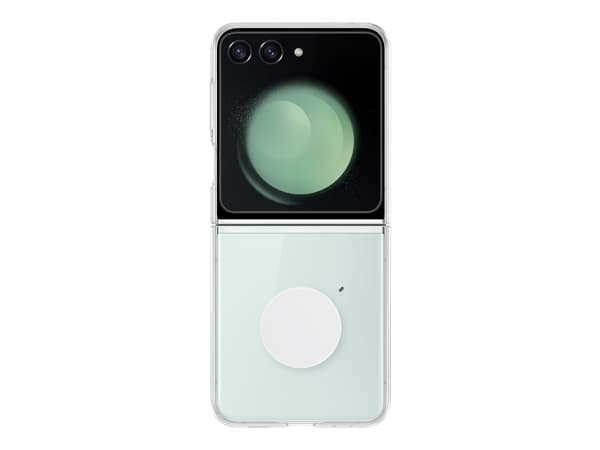 Samsung EF-XF731 - Taittuva matkapuhelinkuori - läpinäkyvä - Galaxy Z Flip5:lle