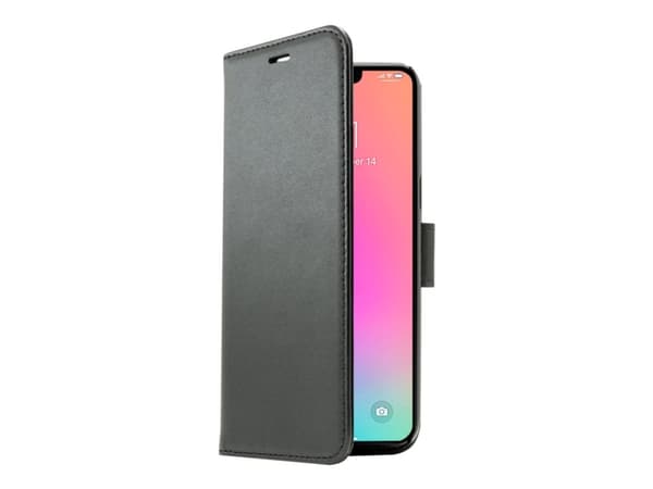 Screenor Smart - Foldbart mobiltelefon etui - øko-læder - til Apple iPhone 15 Plus